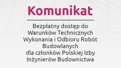 Warunki Techniczne ITB dla członków PIIB – Portal PIIB i Aplikacja PIIB