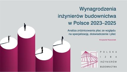 Zarobki kobiet w budownictwie – RAPORT Polskiej Izby Inżynierów Budownictwa